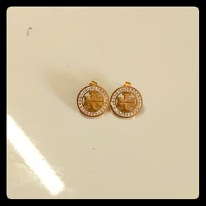 Tory Burch Crystal Studs